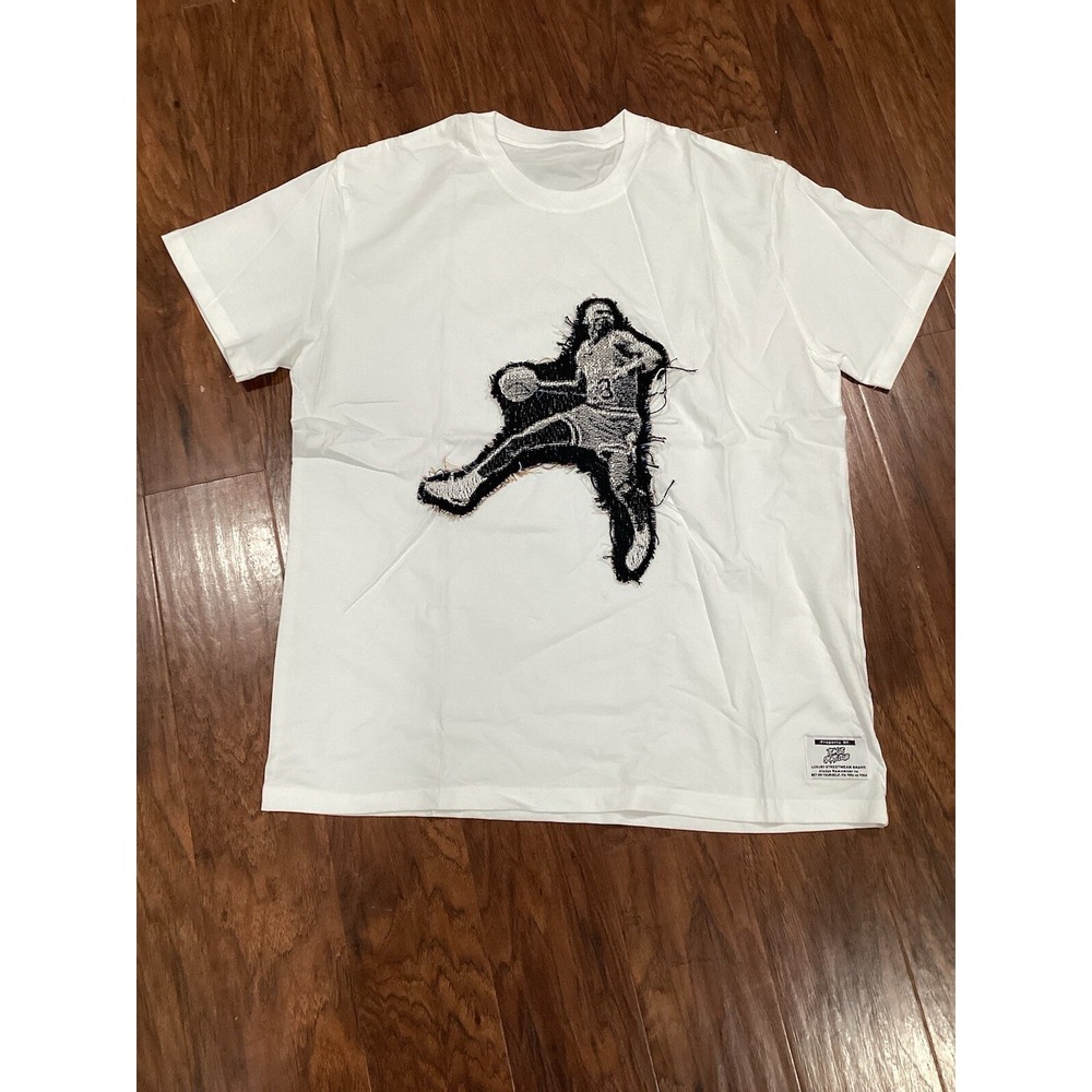 Michael‎ Jordan Team US Sports Club Embroidered T-Shirt Size 2 XL